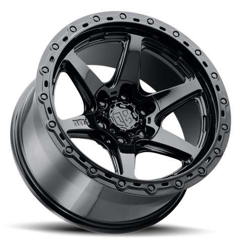 MTX Spitfire 6 Gloss Black 17x9in / 6x135 BP / -12mm Offset / 87.1mm Bore - X300GB-79065-12