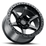 MTX Spitfire 6 Gloss Black 20x9in / 6x139.7 BP / 19mm Offset / 106.1mm Bore - X300GB-29060+19