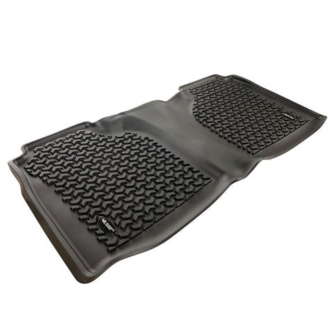 Rugged Ridge Floor Liner Rear Black 2020 Chevy Silverado Crew - 82951.17