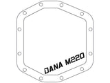 aFe 20-23 Jeep Gladiator JT (Dana M220) Pro Series Rear Differential Cover Red w/ Machined Fins - 46-71190R