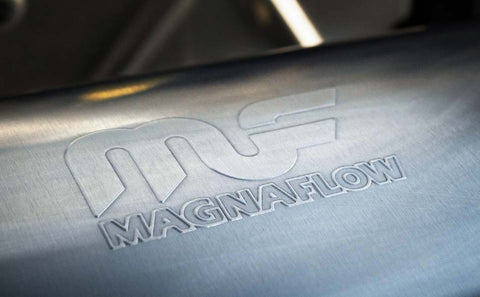 MagnaFlow Muffler W/Tip Mag SS 14X7X7 2.25/4. - 14826