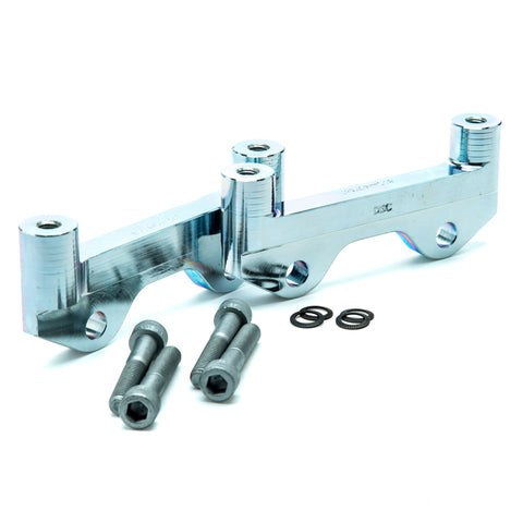Alcon 07+ Jeep JK w/ 6x5.5in Hub 355x22mm Rotor 4-Piston Red Calipers Rear Brake Upgrade Kit - BKR5059D17