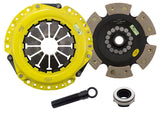 ACT 1991 Saturn SC HD/Race Rigid 6 Pad Clutch Kit - ST1-HDR6