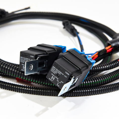 VMP Performance 15+ Coyote 5.0L Heat Exchanger Fan/Pump Harness - Dual Relay - VMP-ENC006