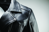 River Road Ironclad Classic Leather Jacket Black - Small - 094369