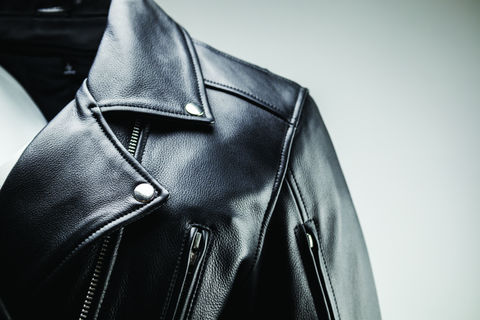 River Road Ironclad Classic Leather Jacket Black - Small - 094369