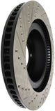 StopTech 07-09 Toyota Tundra / 08-09 Toyota Sequoia Front Left Slotted & Drilled Rotor - 127.44156L