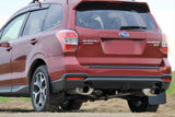 Rally Armor 14-18 Subaru Forester Black Mud Flap w/ Grey Logo - MF28-UR-BLK/GRY