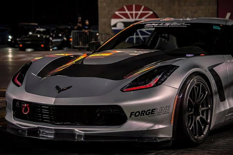 Oracle Chevrolet Corvette C7 Concept Sidemarker Set - Tinted - No Paint - 2392-020
