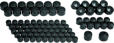 Kuryakyn Kool Kaps Engine Kit Milwaukee-8 Gloss Black - 2465