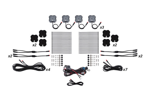 Diode Dynamics RGBW Rock Light Installer Magnet Mount Kit (12-pack) - DD7749