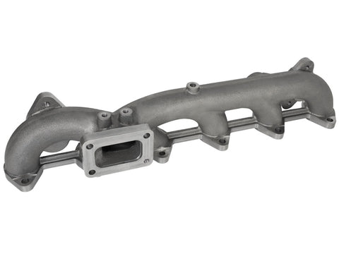 aFe Power BladeRunner Ductile Iron Exhaust Manifold w/ EGR 07.5-15 Dodge Diesel Trucks L6-6.7L (td) - 46-40054