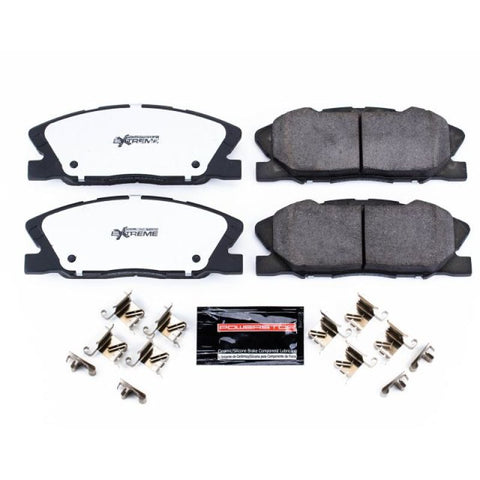 Power Stop 2018 Dodge Challenger Front Z26 Extreme Street Brake Pads w/Hardware - Z26-1767