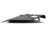 PERRIN 15-21 Subaru WRX/STI Radiator Shroud (With OEM Intake Scoop) - Black - PSP-ENG-512-4BK