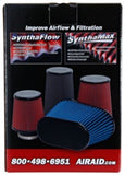 Airaid Universal Air Filter - Cone 4 x 7 x 4 5/8 x 7 w/ Short Flange - 700-458