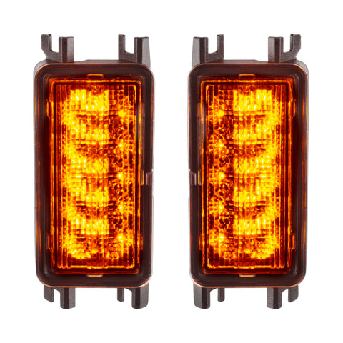 Oracle 2018+ Jeep Wrangler JL Dual Function Reverse LED Flush Taillight - Amber/White - 5915-JL-023