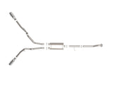 aFe Vulcan 3in 304 SS Cat-Back Exhaust 2021 Ford F-150 V6 2.7L/3.5L (tt)/V8 5.0L w/ Polished Tips - 49-33126-P