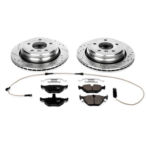 Power Stop 01-03 BMW 525i Rear Z23 Evolution Sport Brake Kit - K3126