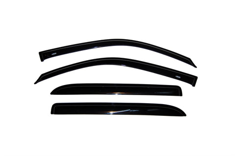 AVS 02-06 Chevy Trailblazer EXT Ventvisor Outside Mount Window Deflectors 4pc - Smoke - 94240