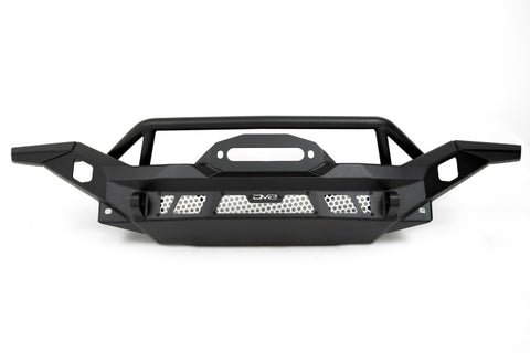 DV8 Offroad 07-18 Jeep Wrangler JK / 18-23 Wrangler JL / 20-23 Gladiator JT MTO Series Front Bumper - FBJL-12