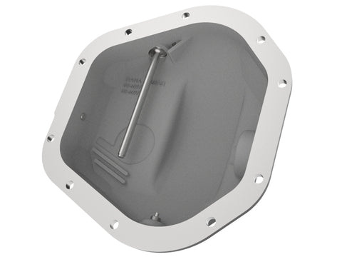 aFe Pro Series Front Diff Cover Black w/ Machined Fins 17-21 Ford Trucks (Dana 60) w/ Gear Oil - 46-71101B