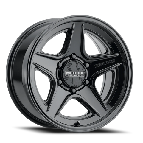 Method MR319 17x8.5 -0mm Offset 6x135 BP 87mm CB Gloss Black Wheel - MR319785161300