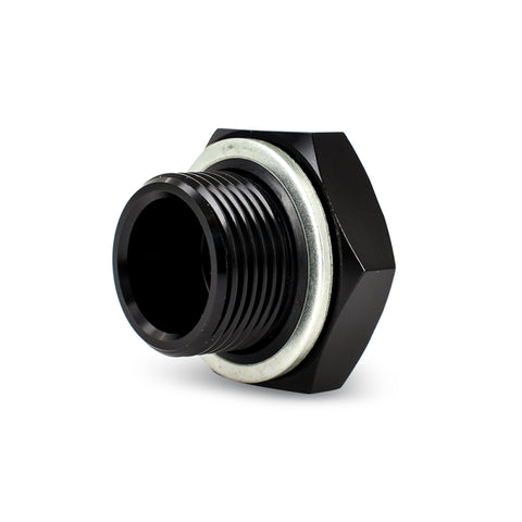 Mishimoto M22 x 1.5 With 1/8-27 NPT Port - Aluminum Fitting - Black - MMFT-M22-18NPT