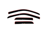 AVS 09-18 Dodge RAM 1500 Quad Cab Ventvisor In-Channel Front & Rear Window Deflectors 4pc - Smoke - 194101