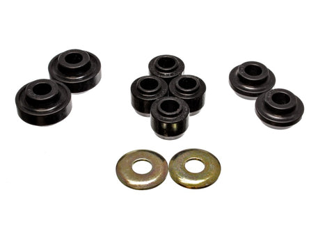 Energy Suspension 86-95 Ford Taurus Black Front Strut Rod Bushing Set - 4.7119G