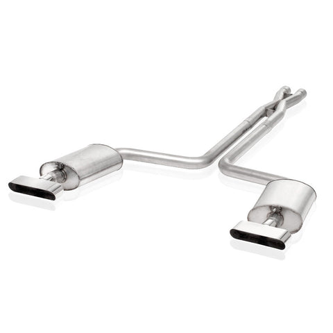Stainless Works 1992-96 Corvette C4 LT1/LT4 2-1/2in Exhaust System X-Pipe Chambered Turbo Mufflers - C49296EXH