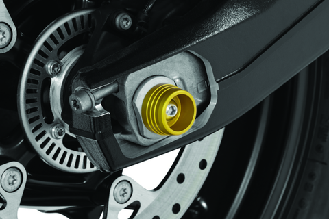 Kuryakyn Lodestar Rear Axle Slider Gold - 3811