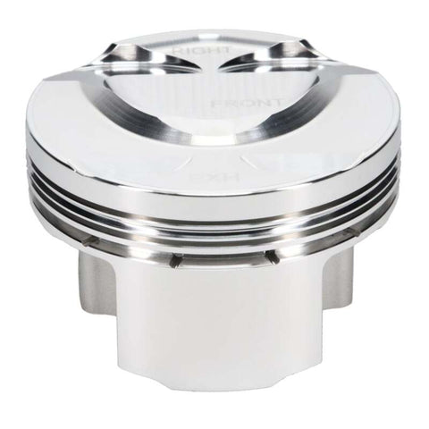 JE Pistons Nissan VR30DDTT 86mm Bore 10.2:1 CR -3cc Dish - Set of 6 - 346348