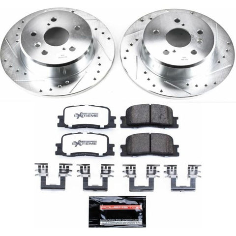 Power Stop 01-03 Toyota Highlander Rear Z36 Truck & Tow Brake Kit - K1148-36