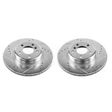 Power Stop 11-16 BMW 528i Front Evolution Drilled & Slotted Rotors - Pair - EBR1234XPR