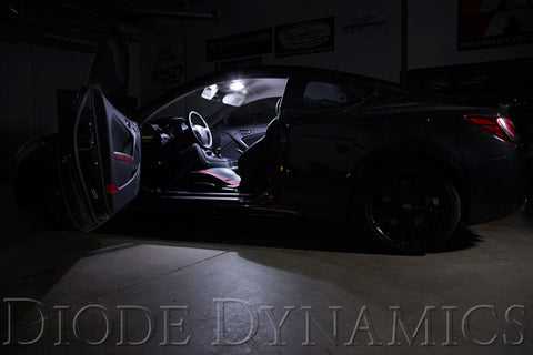 Diode Dynamics 10-16 Hyundai Genesis Coupe Interior Kit Stage 2 - Blue - DD0269