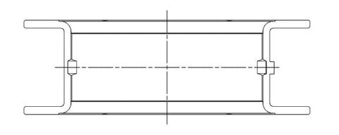 ACL Ford 4 2300 (Single Spark Plug engines) Race Series Engine Crankshaft Main Bearing Set - 5M1117H-20