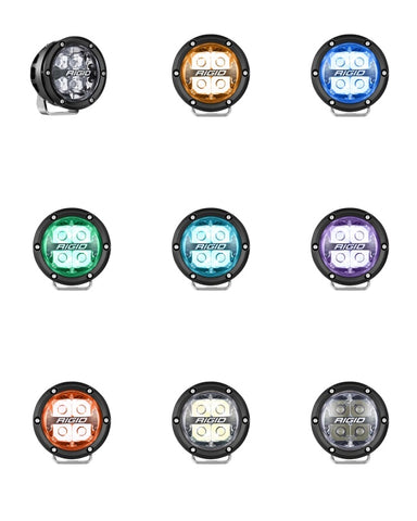 Rigid Industries 360-Series 4in LED Off-Road Spot Beam - RGBW (Pair) - 36402