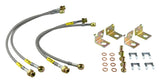 Goodridge 06-13 Chevrolet Corvette Z06/ZR1/Grand Sport Stainless Steel Brake Line Kit - 12291