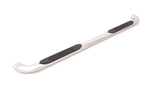 Lund 97-98 Ford F-150 SuperCab (3Dr) 4in. Oval Curved SS Nerf Bars - Polished - 23266412
