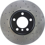 StopTech 14-20 BMW 2 Series Cryo Sport Drilled Front Left Rotor - 128.34140CL