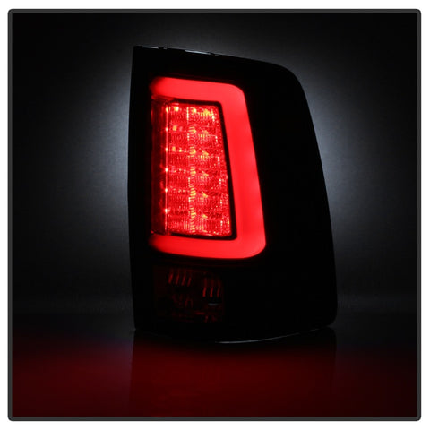 Spyder 09-16 Dodge Ram 1500 Light Bar LED Tail Lights - Black ALT-YD-DRAM09V2-LED-BK - 5084026