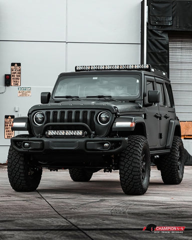 Oracle Oculus Bi-LED Projector Headlights for Jeep JL/Gladiator JT - Matte Blk - 5500K - 5839-504