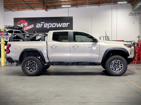 aFe CONTROL 23-24 Chevrolet Colorado ZR2 / GMC Canyon AT4X L4 2.7L (t) 1.25in Leveling Kit - Red - 416-40T002-R