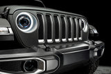 Oracle Oculus Bi-LED Projector Headlights for Jeep JL/Gladiator JT - Matte Blk - 5500K - 5839-504
