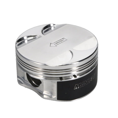 Manley Ford Coyote 5.0L DOHC -2.5cc Flat Top 3.70in Bore Extreme Duty Piston Set - 598470CE-8