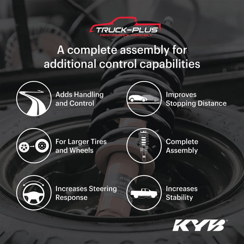 KYB Shocks & Struts Truck-Plus Performance Assembly Front Right 10-22 Toyota 4Runner 4WD - SRG4528