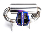 Agency Power Valvetronic Exhaust System Titanium Tips Can-Am Maverick X3 Turbo 2017-2022 - AP-BRP-X3-170-TI