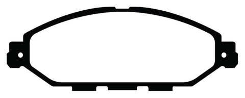EBC 12-13 Infiniti JX35 3.5 Ultimax2 Front Brake Pads - UD1649
