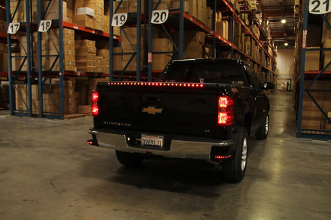 ANZO LED Tailgate Spoiler Replacement 2014-2015 Chevrolet Silverado OE Style Tailgate Spoiler w/ 5 - 861143