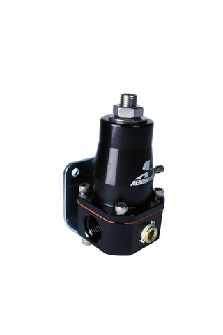 Aeromotive Adjustable Regulator Billet EFI Bypass - (2) -6 Inlets/(1) -6 Return - Black - 13136